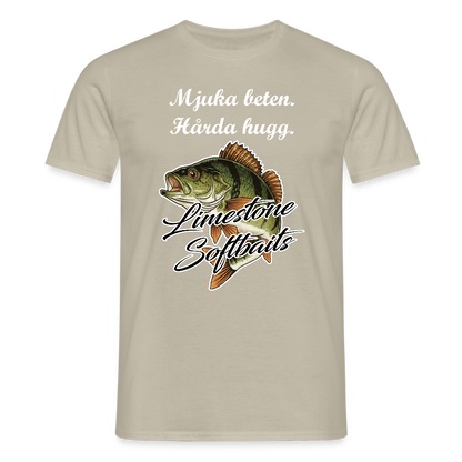 T-shirt herr - sandbeige