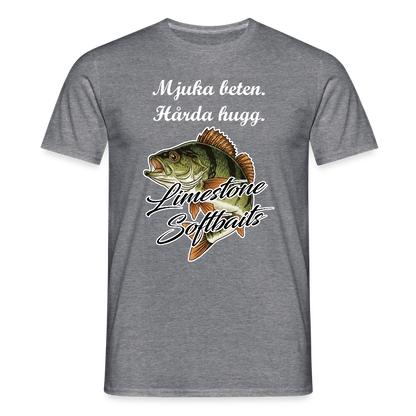 T-shirt herr - grafitmelerad
