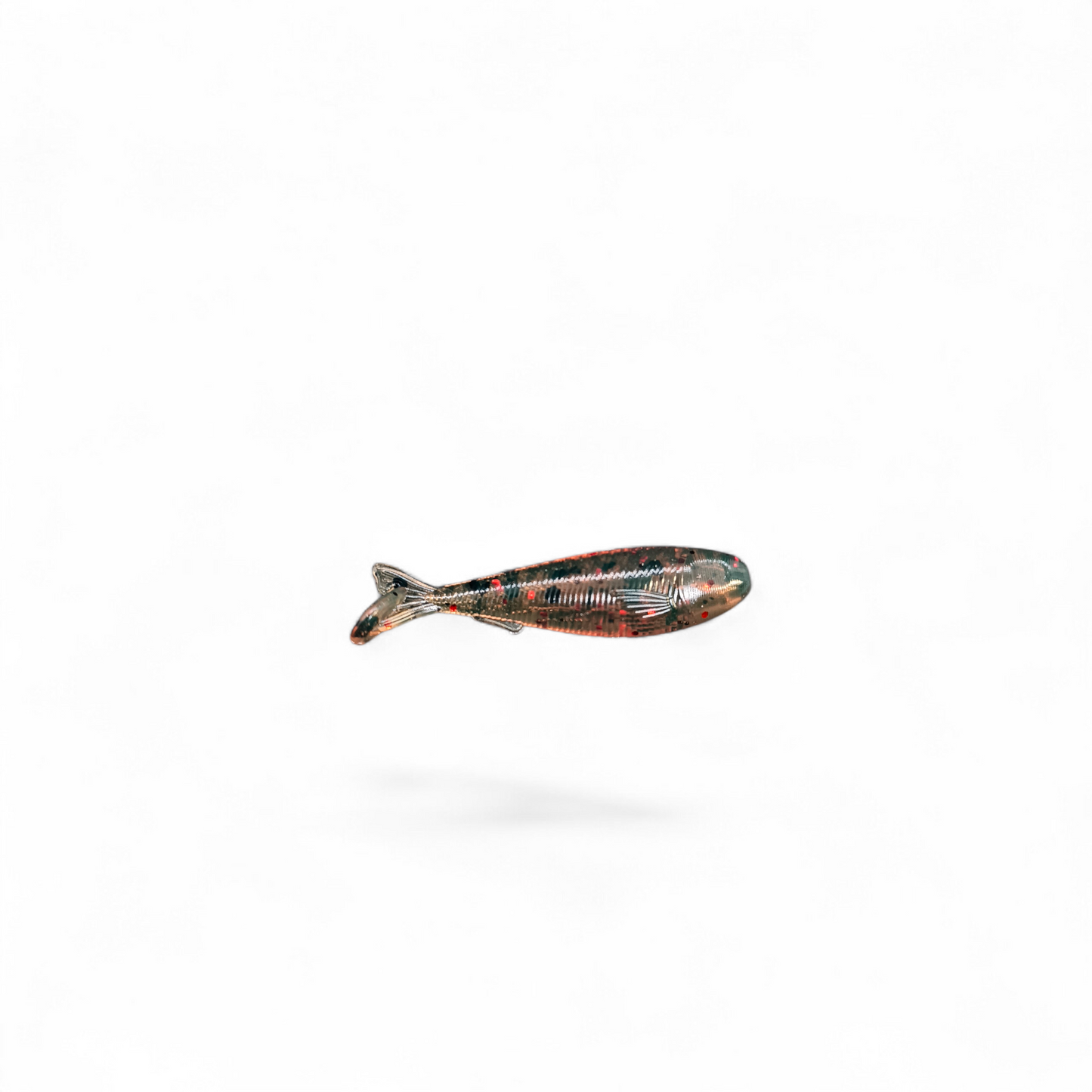 Limestone Softbaits 1.7-inch Swimbait designed for fishing, featuring realistic details and soft plastic construction.