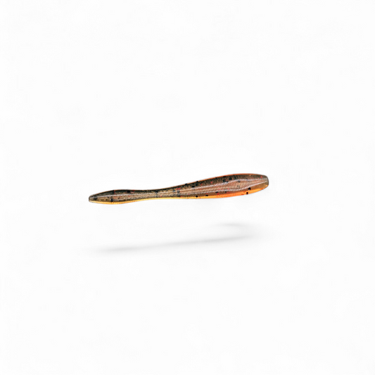 Limestone Softbaits DS Leech TPE fishing lure with lifelike design, suitable for freshwater fishing, shown in close-up.