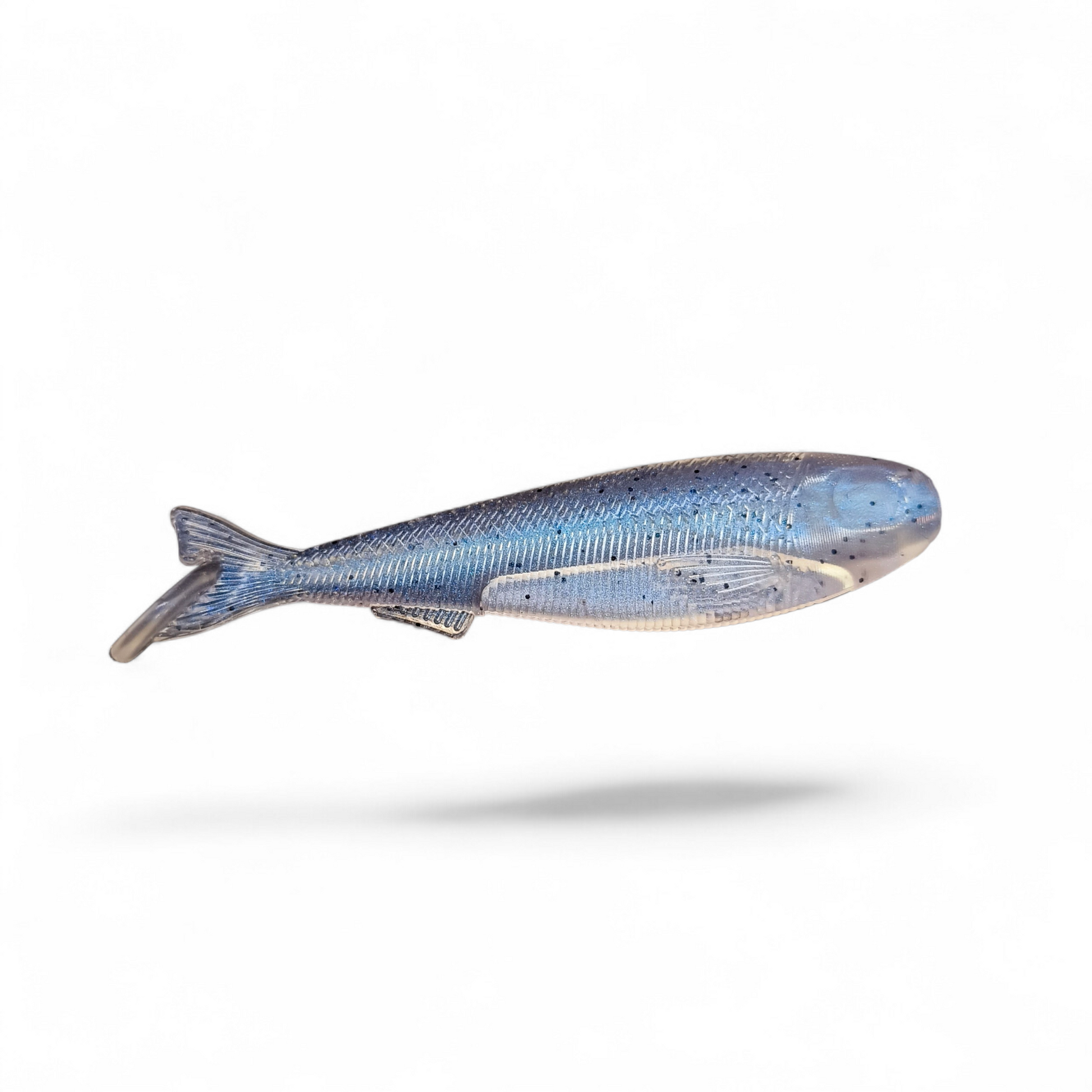 Limestone Softbaits 3.3-inch Slaybait swimbait with realistic details, designed for fishing and attracting predatory fish.