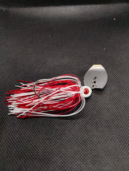 Limestone Softbaits ShadShaker chatter bait with lifelike shad design and durable soft plastic body for fishing.