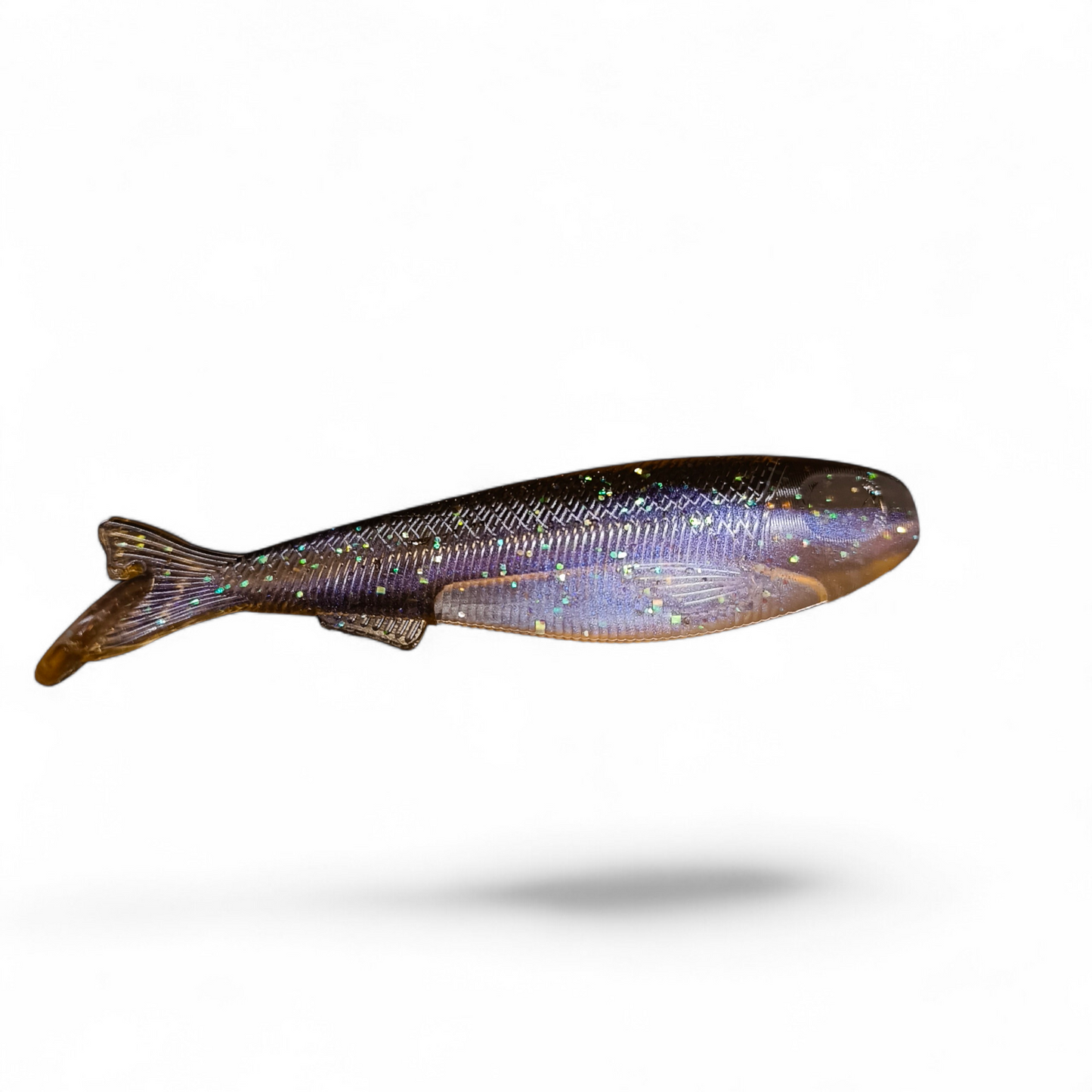 Limestone Softbaits 3.3-inch Slaybait swimbait with realistic fish design and detailed coloration for fishing lure.