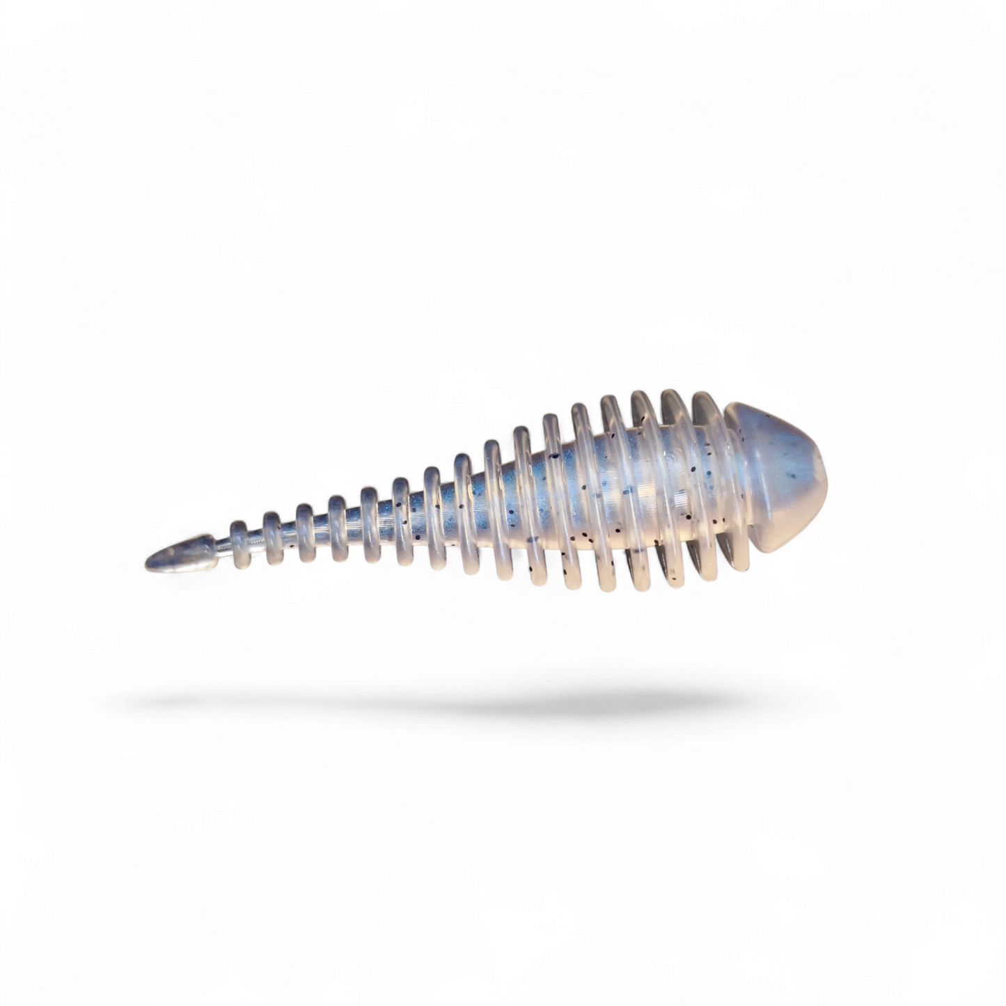 Limestone Softbaits Gilley 2.8-inch soft plastic fishing lure with realistic baitfish design, ideal for freshwater and saltwater fishing.