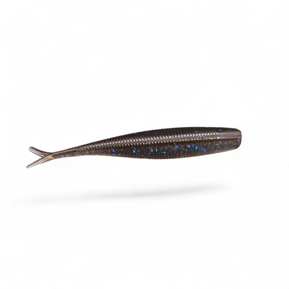 Limestone Softbaits 3.2-inch Tac Shad finesse bait with detailed soft plastic fish imitation for fishing.