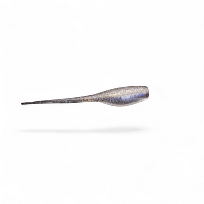 Limestone Softbaits 3-inch Slayer finesse bait with detailed texture and realistic color for effective fishing lure presentation.