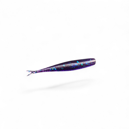 Limestone Softbaits 3.2-inch Tac Shad finesse bait with detailed soft plastic body, designed for fishing.