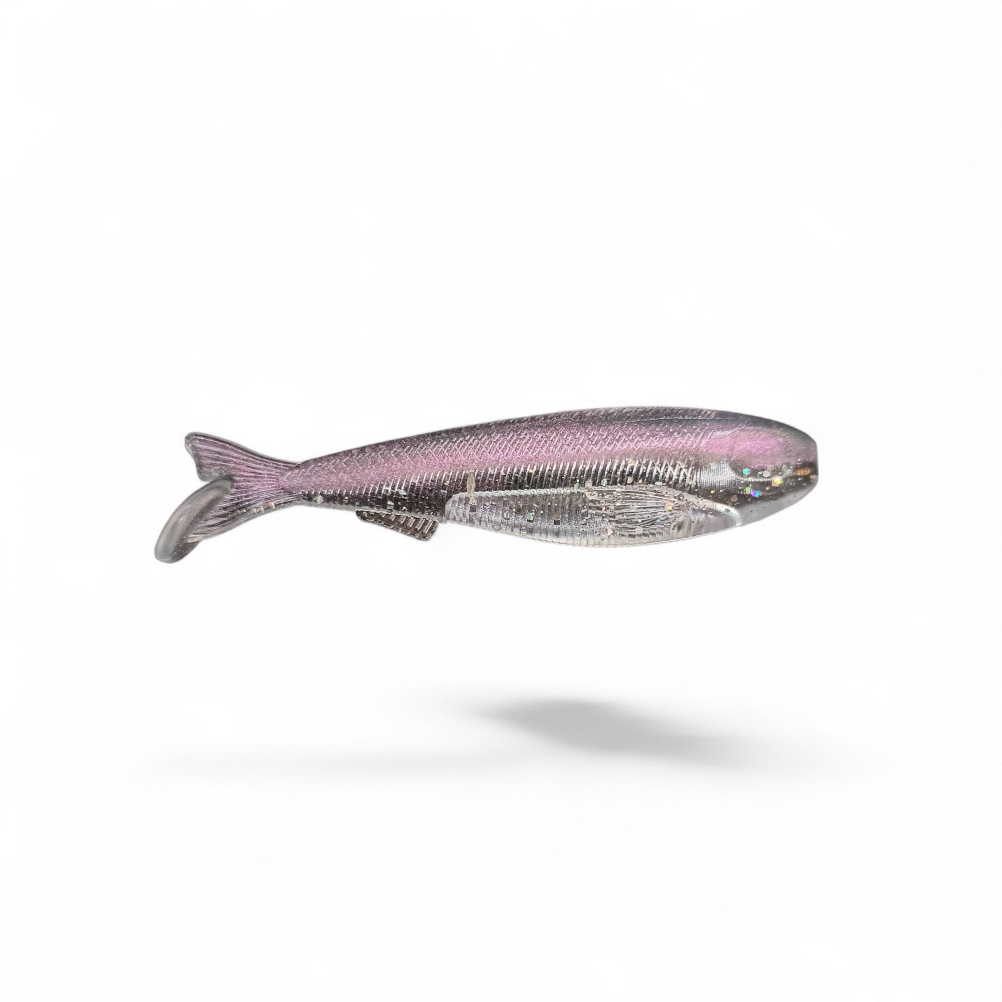 Limestone Softbaits 3.3-inch Slaybait swimbait in natural fish-like colors, designed for freshwater fishing.