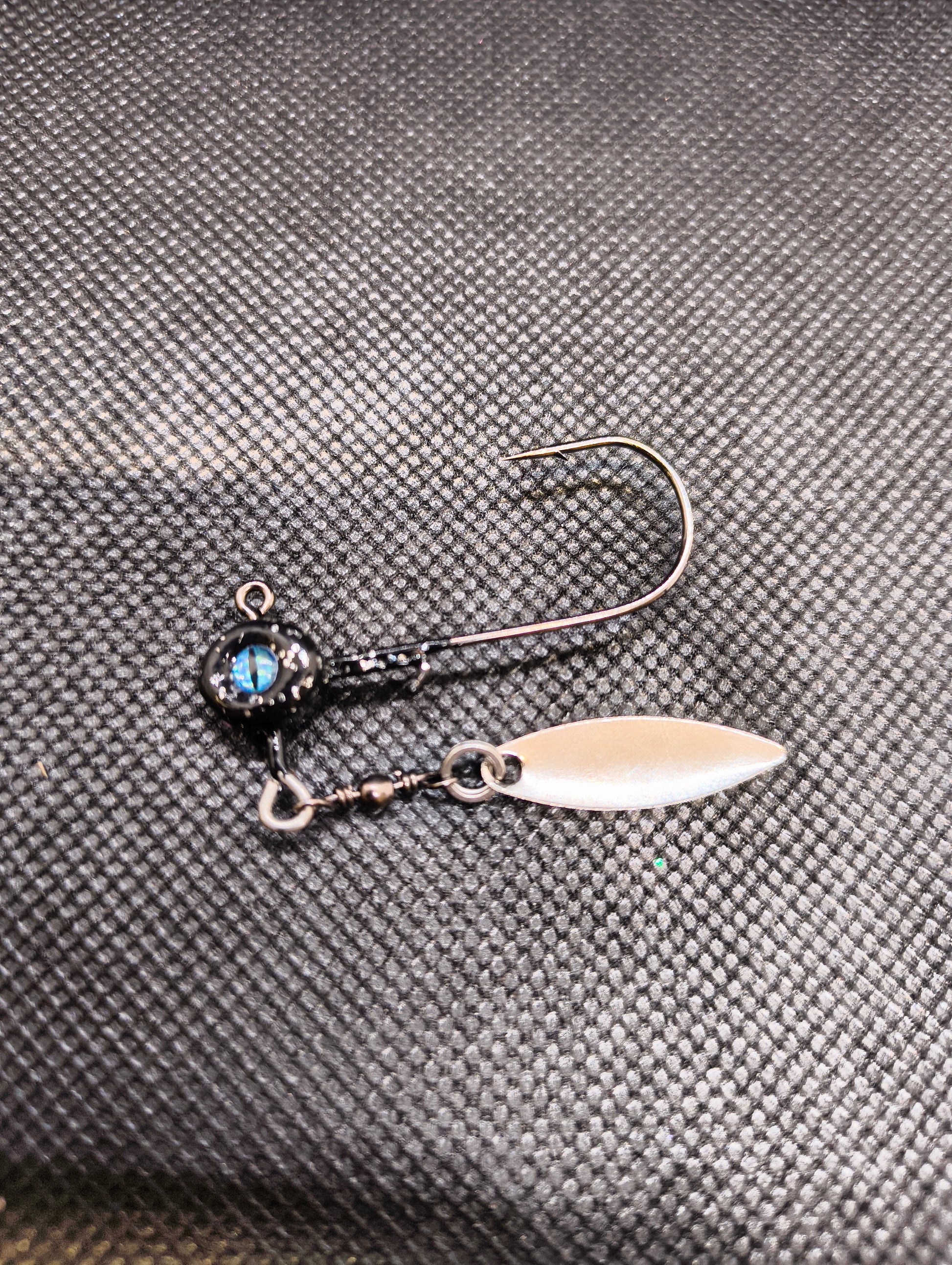Limestone Softbaits Jiggskalle underspin fishing lure with a sleek design and realistic soft bait tail for freshwater or saltwater fishing.