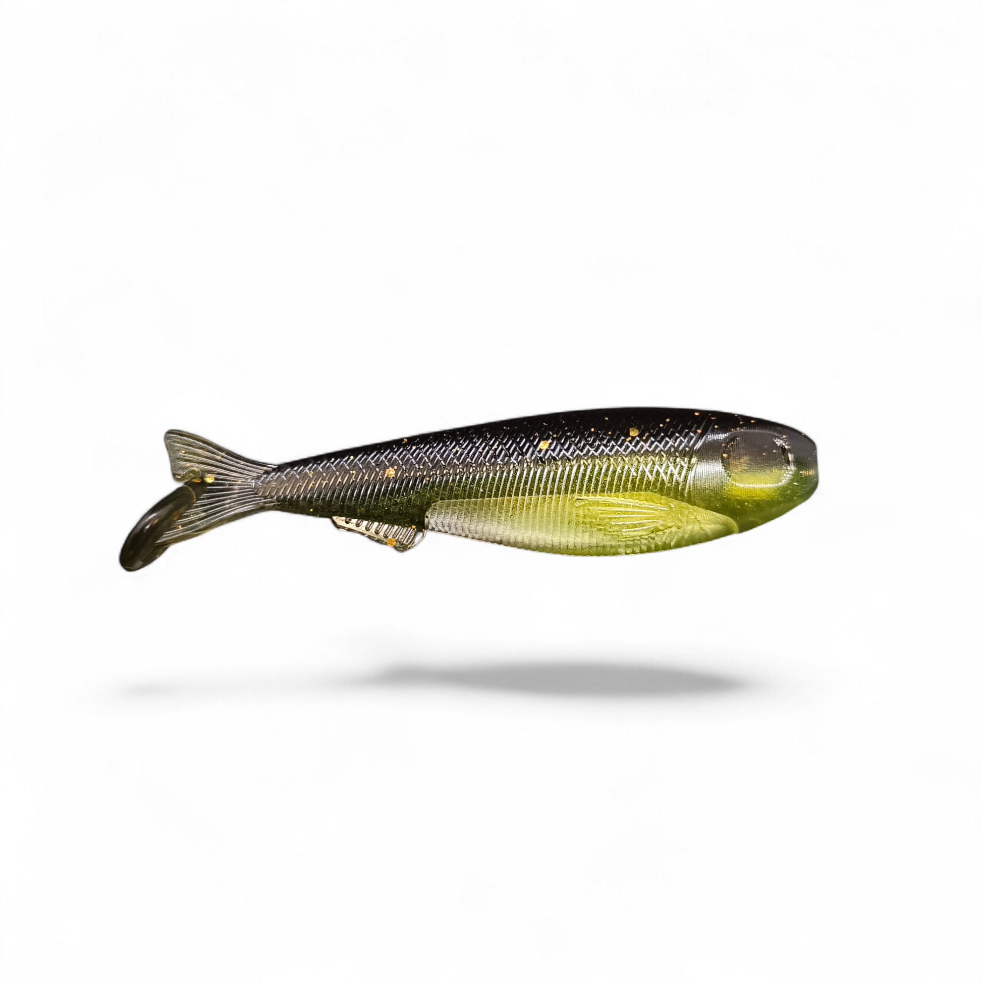 Limestone Softbaits 3.3-inch Slaybait swimbait with detailed fish-like design for freshwater fishing.
