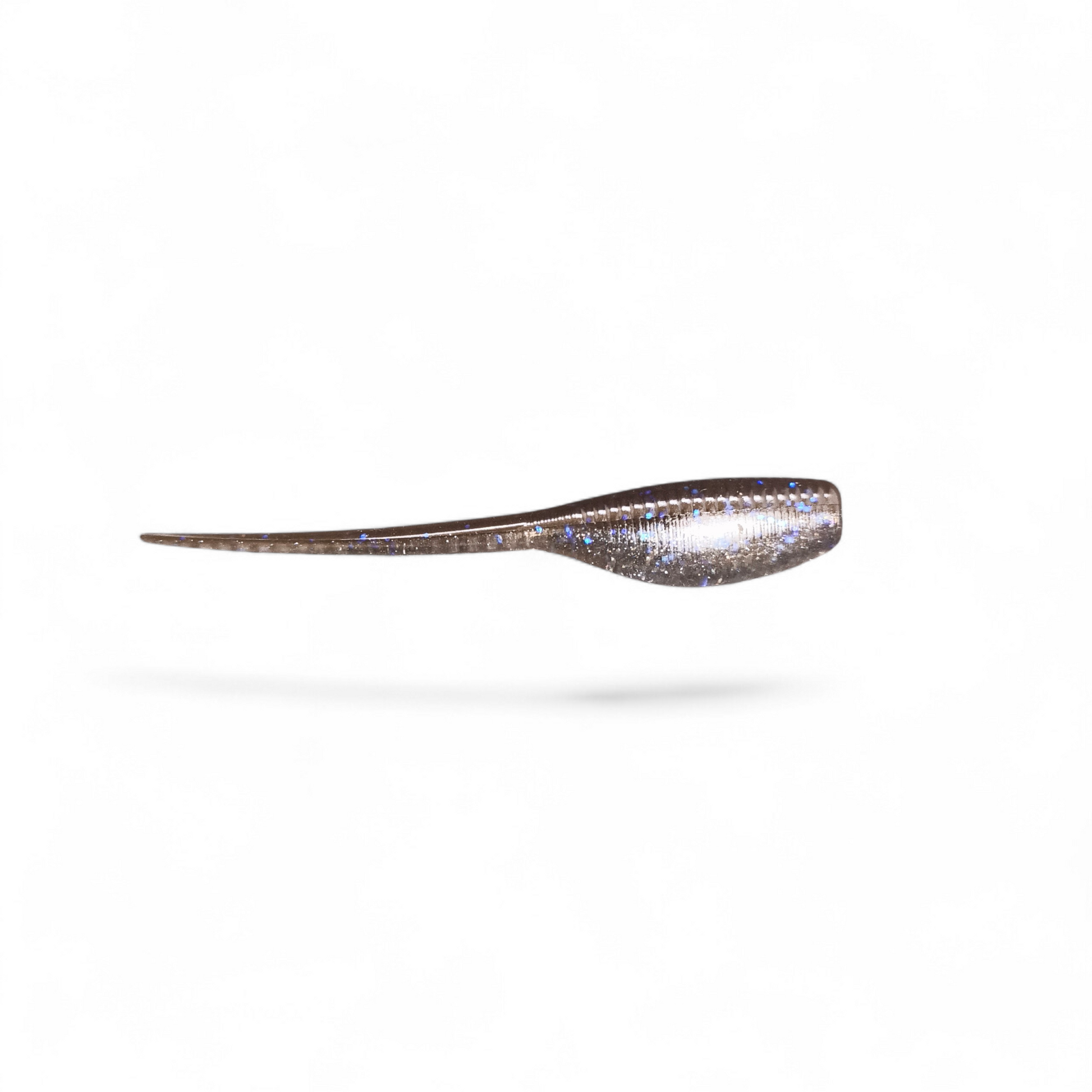 Limestone Softbaits 3-inch Slayer finesse bait, soft plastic fishing lure with realistic details for freshwater fishing.