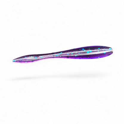 Limestone Softbaits Ds Leech 3.5-inch dropshot bait with soft, realistic leech design for freshwater fishing.