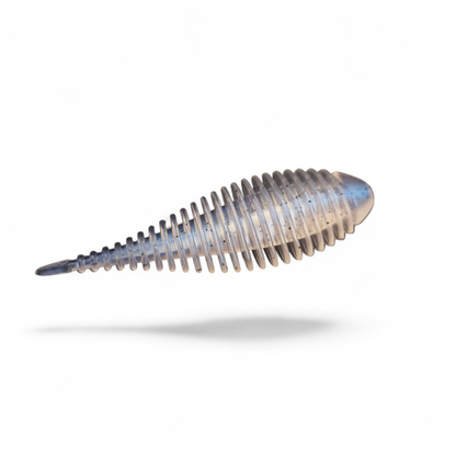 Limestone Softbaits Gilley 3.8-inch soft plastic fishing lure with realistic baitfish design for freshwater and saltwater fishing.